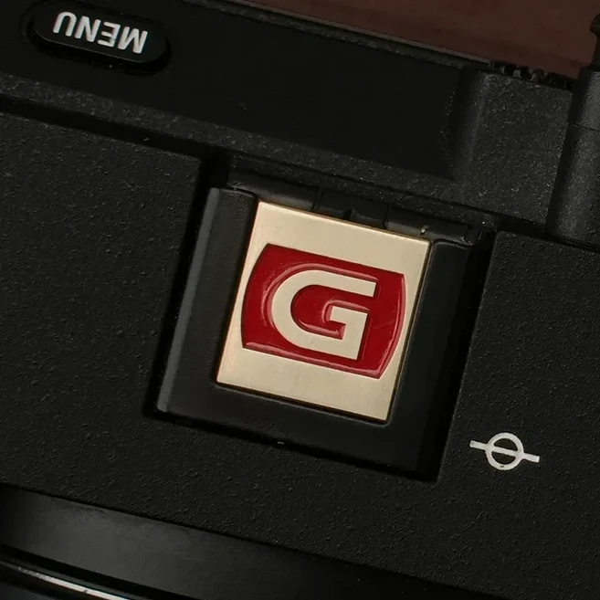 소니 ZVE10 A6700 A7C2 용 황동/쿠프로니켈 알파 핫슈 커버 프로텍터, 04 E-Brass