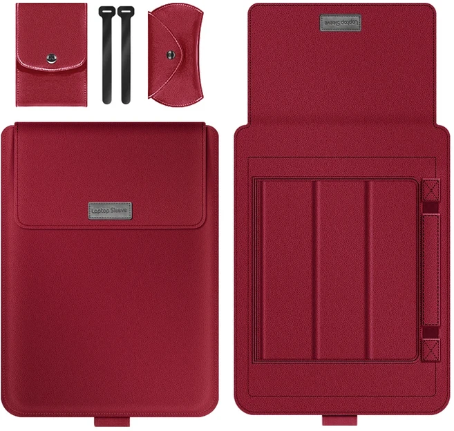 노트북 가방 케이스 ASUS ZenBook Pro 14 15 Duo S13 슬리브 Vivobook, 04 Red, 18 Vivobook 13 Slate