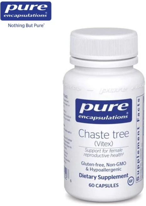 미국 Pure Encapsulations 바이텍스 Chaste Tree(Vitex) 60캡슐, 1개, 상품명참조, 60정 - 쿠팡