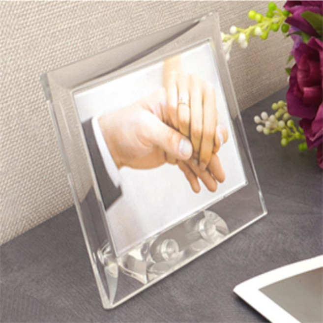 슈크르상점 투명 미니액자 기념일액자, 세로