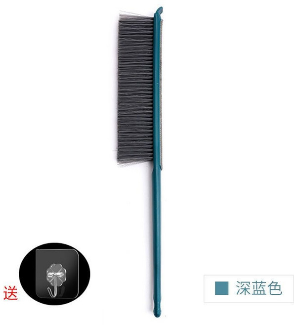 防靜電超軟毛細節刷 空調出風口清潔刷 冷氣刷 車內清潔專用刷, 1個, 陞級款深藍+送專用掛鈎