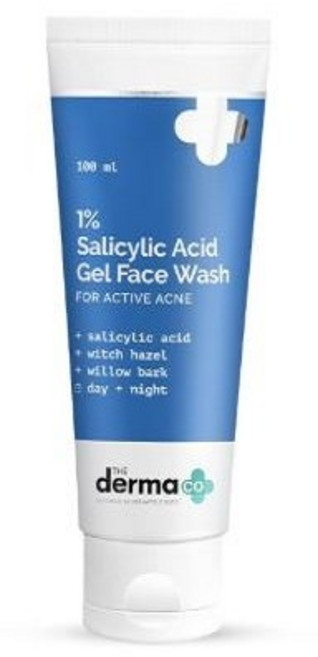 Derma Co 1% Salicylic Acid Day & Night Face Wash Gel, 1개, 50ml