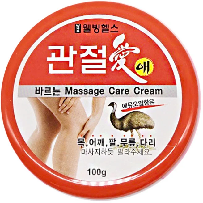 웰빙헬스팜 관절애 마사지크림, 100g, 1개 - 쿠팡