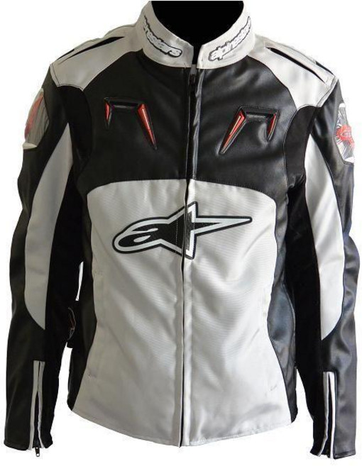 바이크슈트 오토바이 라이딩진 레빗자켓 알파인스타자켓 블랙 상의, 실버 상의