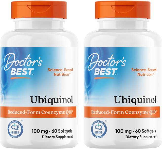 닥터스베스트 유비퀴놀 100mg 소프트젤, 60정, 2개