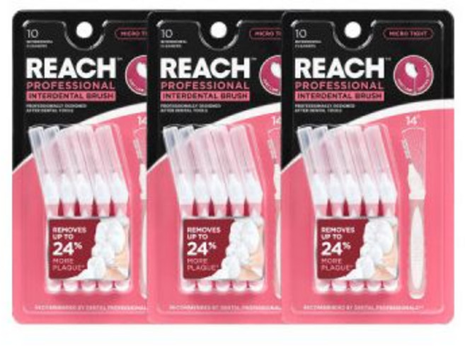 리치 치간칫솔 10입(MICRO TIGHT) 3개 ., 10개입