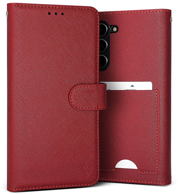 우리미라클 베른 사피아노 백포켓 다이어리 휴대폰 케이스