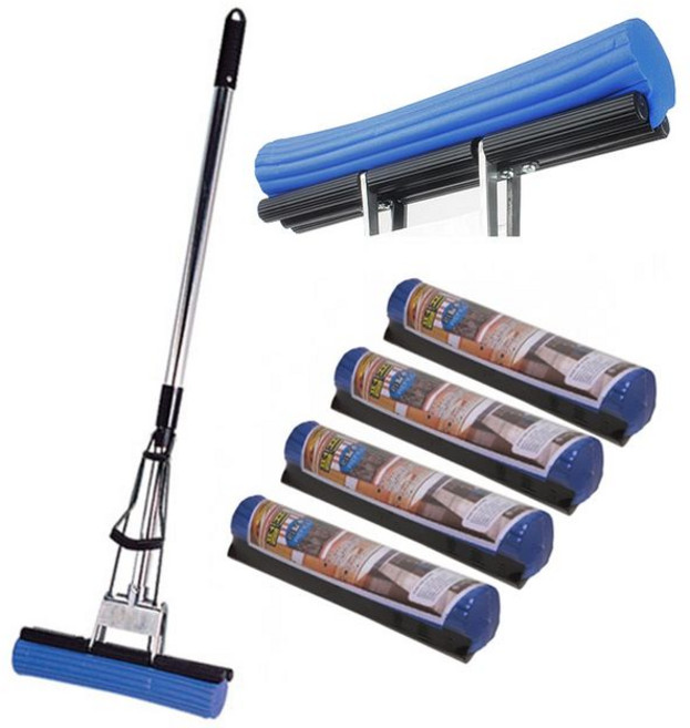 PVA 유리닦이 바닥 스펀지걸레 펄프청소기, 1개