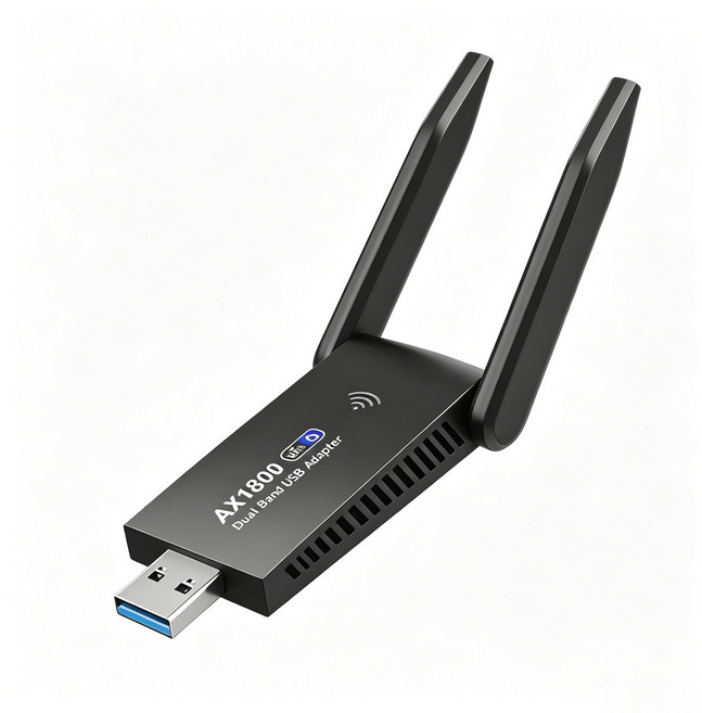 AX1800M Dual Band USB WiFi 6 網卡, 1個, WiFi6-1800M雙頻免驅網卡, WiFi6-1800M雙頻免驅網卡