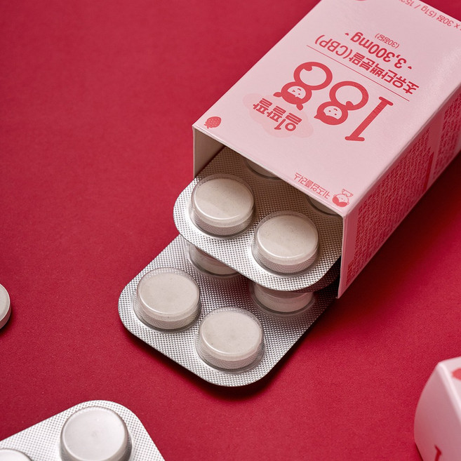 일팔팔 샘플 체험팩 우유칼슘 프리미엄 초유단백 성장기 영양제 CBP 3300mg, 1세트, 6정