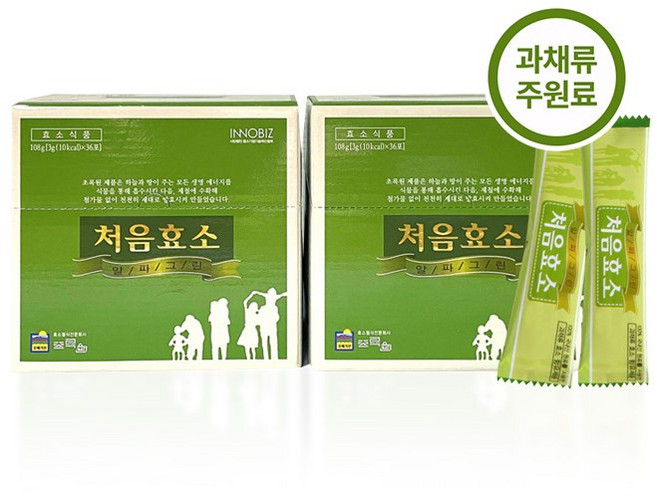 초록원효소다이어트 알파크린 처음효소72포 2박스, 72개, 없음, 3g