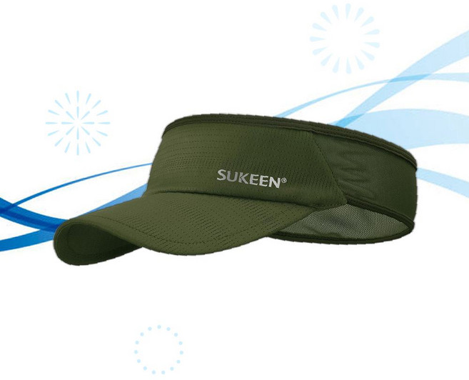 Sukeen 수킨 썬캡 모자 스포츠 선바이저 남성 여성 경량 패커블 쿨링 GJ