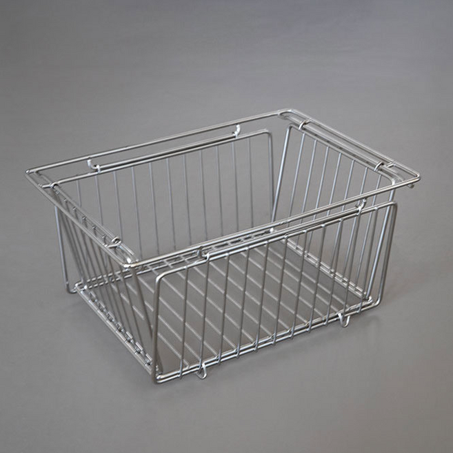 캠핑 스텐레스 304 IGT 바스켓 폴딩 스텐 와이어 바구니, 1개, 1단, 1단