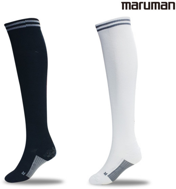 마루망 렉시 여성 스포츠 니삭스 양말, 0LG-05/화이트, 1개