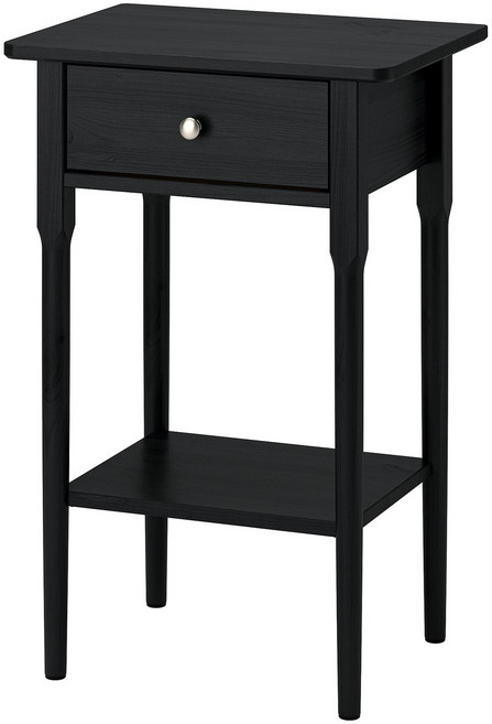 이케아 BLÄSTÅSEN 블레스토센 침대협탁 블랙 50x37x76 cm 606.175.75