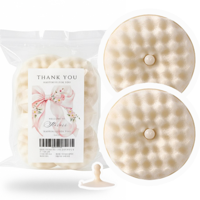 하루르르 주방 수세미 설거지 화장실 청소, 1세트, 2개