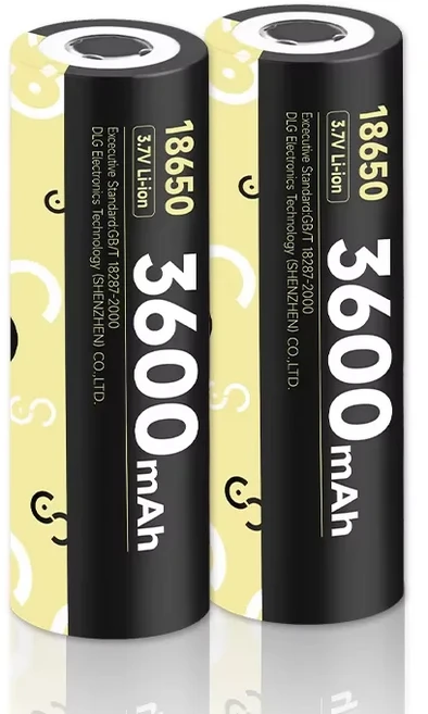 DLGPOWER 3.7V 18650 3600mAh 리튬 이온 충전식 배터리 마이크 마우스 키보드 손전등 전자 칫솔, 03 3600mAh 2pcs