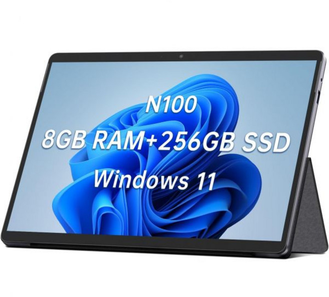 CHUWI 2 in 1 태블릿 N100 Hi10 X1 10.1\" Windows11 PC 8GB 메모리 256GB SSD 2in1 노트북 1280x800 해상도 IPS 터치 패널