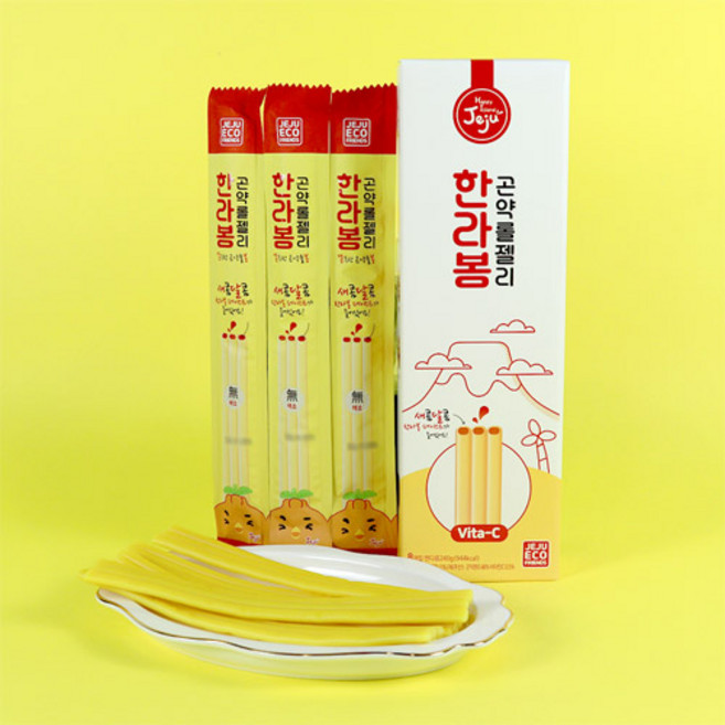 제주 한라봉 곤약 롤젤리 제주 기념품, 1개, 240g