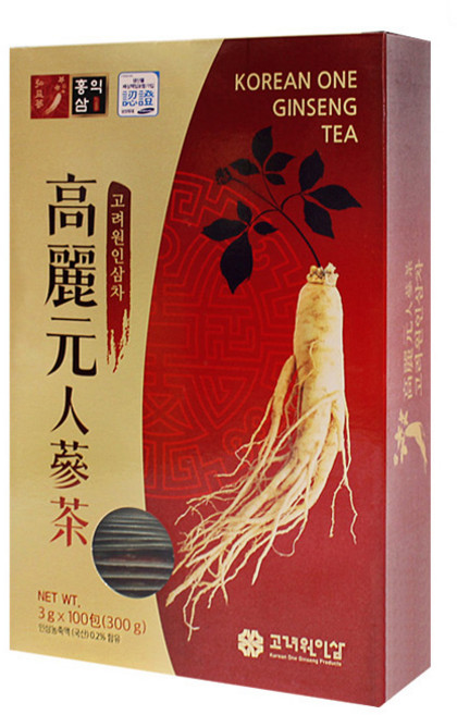고려원 고려 인삼차 목함, 3g, 100개입, 1개