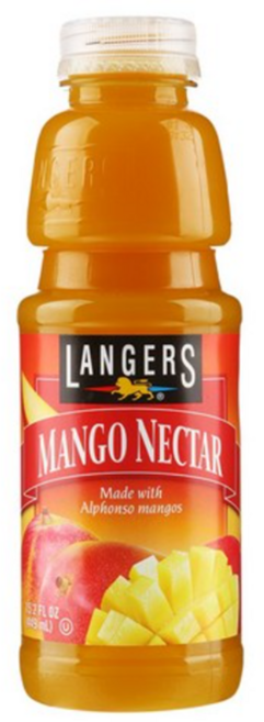 랭거스 망고 주스, 12개, 449ml