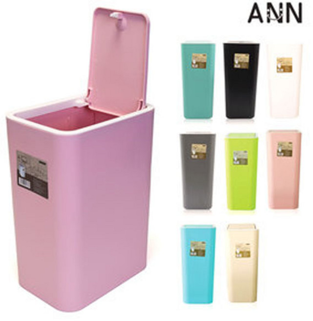 A81426-2 휴지통 앤원터치휴지통 12L (그린)