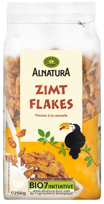 알나투라 BIO 시나몬 콘플레이크 250g Alnatura, 1개