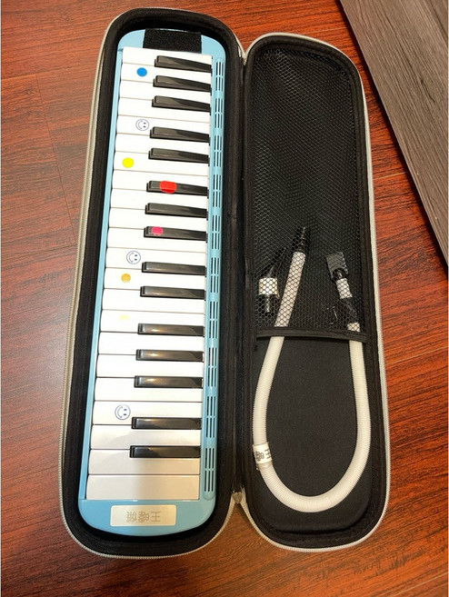 王暐傑 口風琴 兒童音樂啟蒙教具 含長管與收納盒
