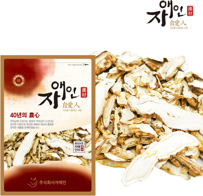 자애인 국산 토종 백하수오 (절) 600g 특사이즈 백수오 영주농협, 1개