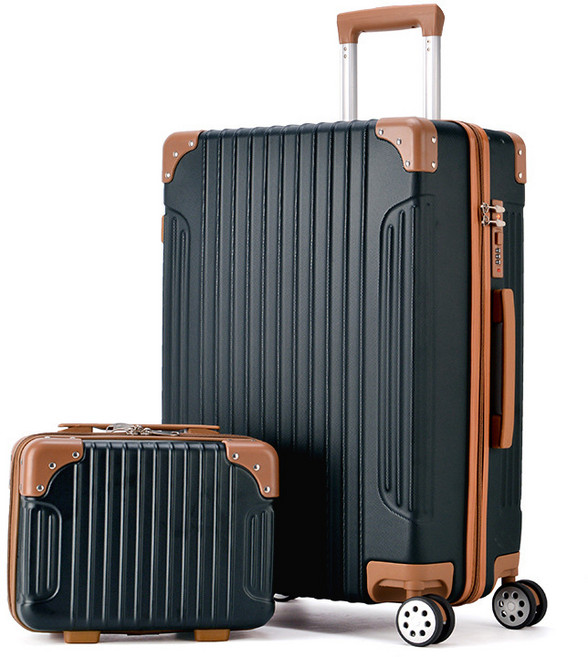 플랜와이 여행용 감성 하드 기내용 캐리어 2종 세트 14인치 20인치 24인치 CA1