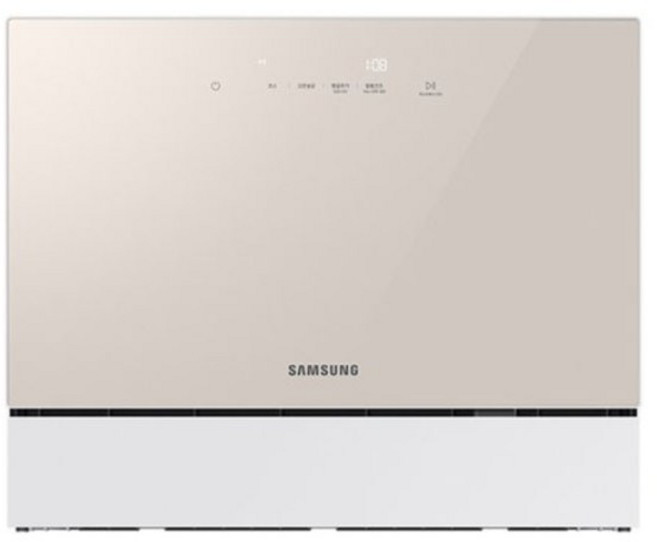 삼성전자 Bespoke 카운터탑 열풍건조 식기세척기 6인용, 베이지, DW30FB305CE0, 방문설치
