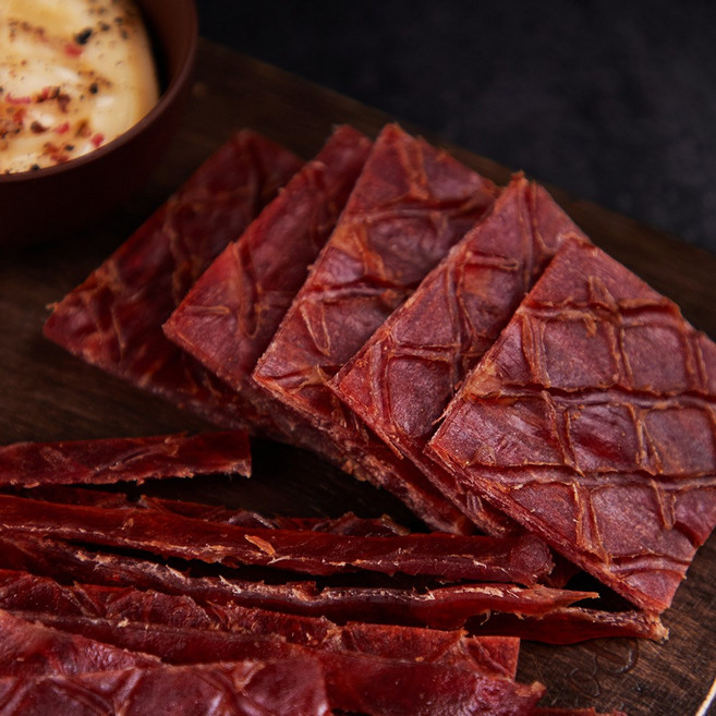 맛있고 부드러운 소고기 육포 대용량 900g, 1세트