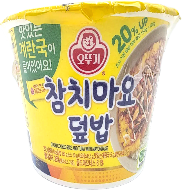 오뚜기 컵밥 참치마요덮밥, 252g, 3개