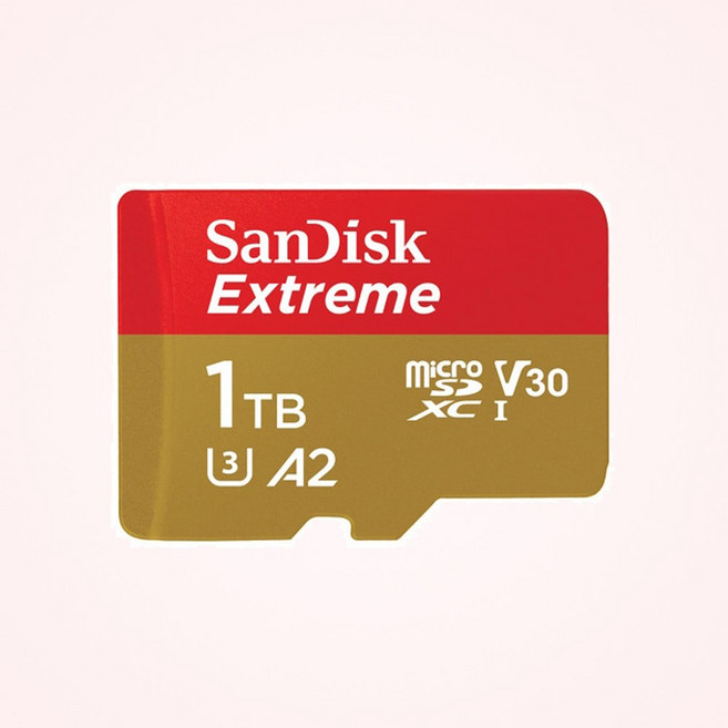 샌디스크코리아 공식인증정품 마이크로 SD카드 SDXC Extreme 익스트림 QXAV 1TB, 1024GB, 1개