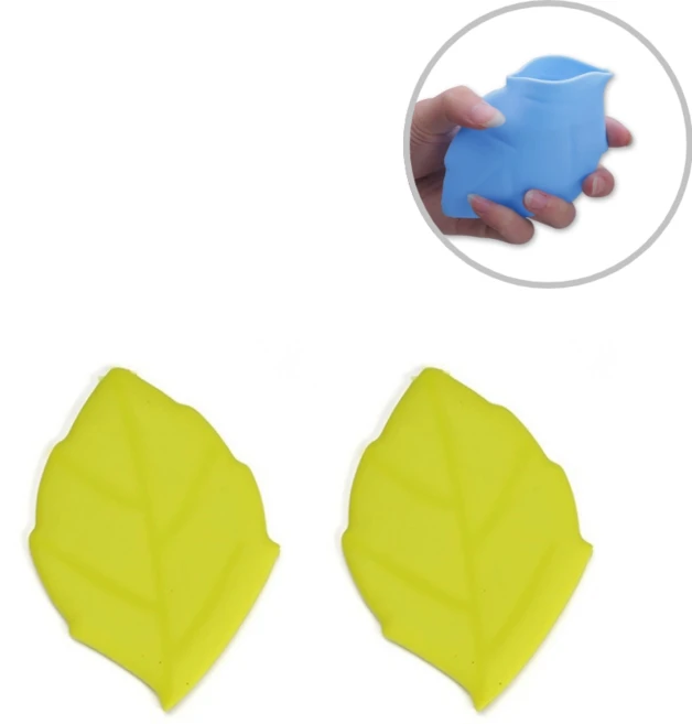 별별리빙샵 휴대용 실리콘 양치컵, 2개, 연두 - 쿠팡