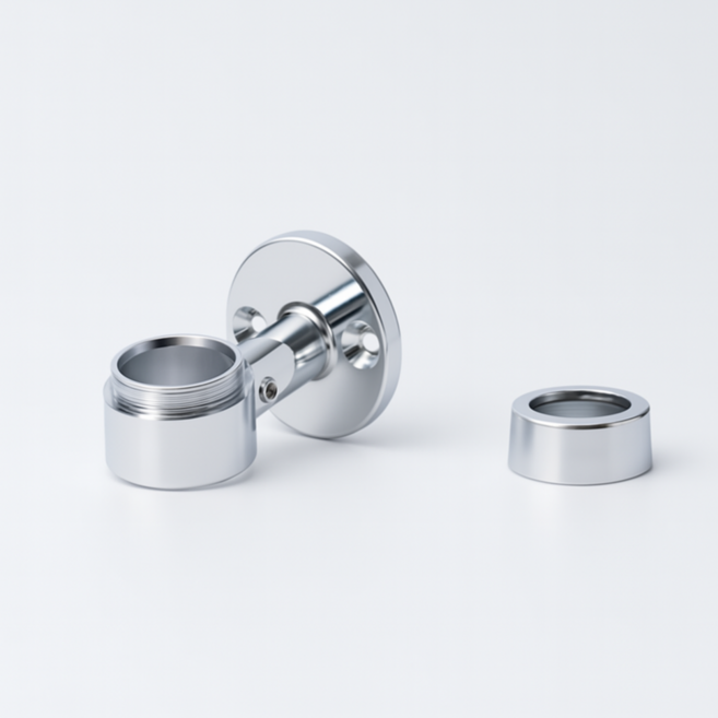 해바라기샤워기 지지대 부속품 레인샤워 지지대 고정대, 상부수입지지대, 1개