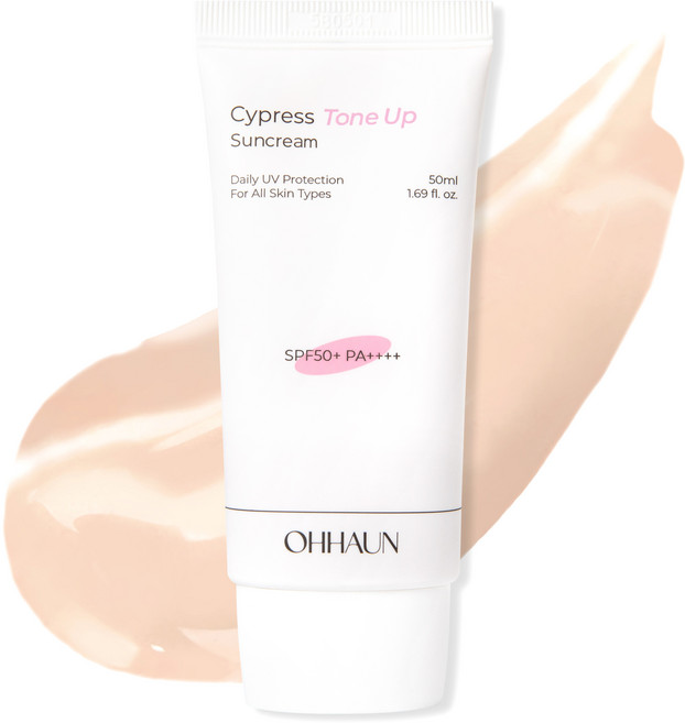 오하운 편백수 톤업 선크림 SPF50+ PA++++ 50ml 1개