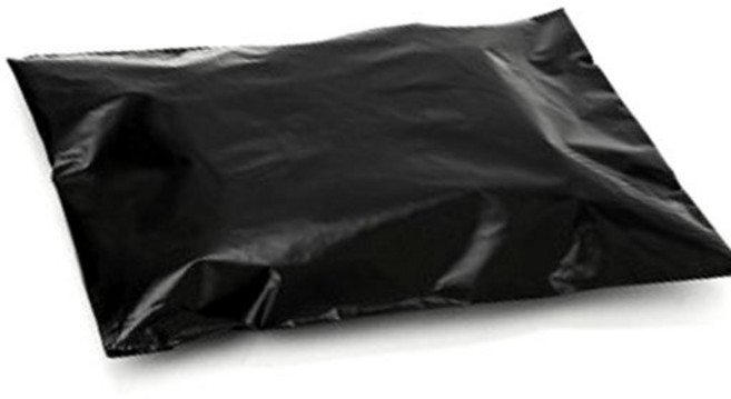 정아트 택배봉투 검정 100장 LDPE 대 중 소 특대