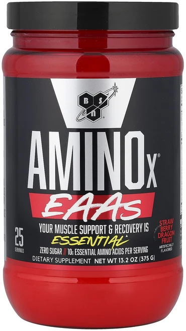 BSN Aminox EAAs 딸기 드레곤프루트 375g, 4개, 374g - 쿠팡