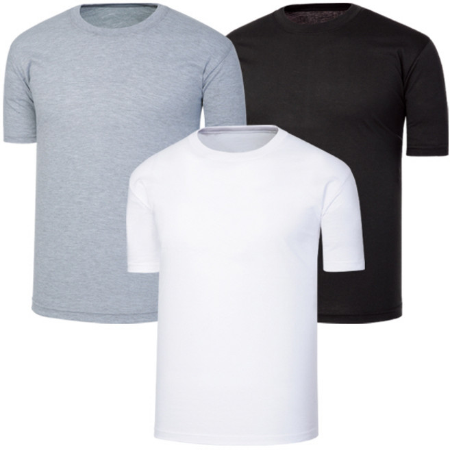 20수 라운드 반팔티셔츠 면티 데일리 이너티 단체티 기본티 남녀공용 무지 반팔 티셔츠