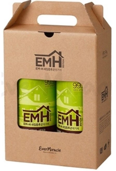 EM-H 새집증후군 제거제 2L, 2개, 1L
