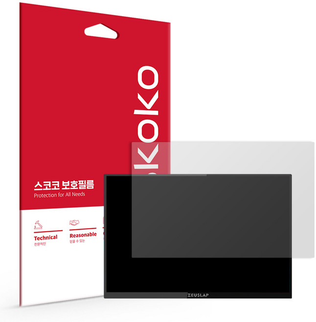 제우스랩 P16KT 지문방지 저반사 액정보호필름, 1개