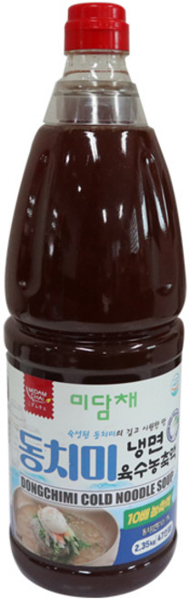 미담채 동치미 냉면육수농축액2.35kg 1개, 2.35kg