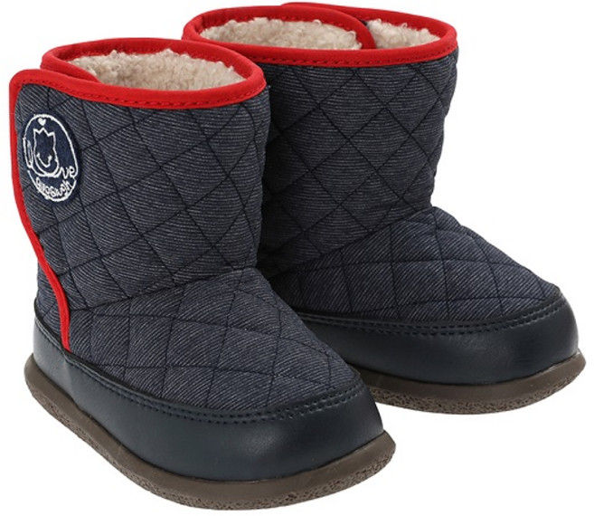 겨울)네이비퀼팅부츠(네) 130호