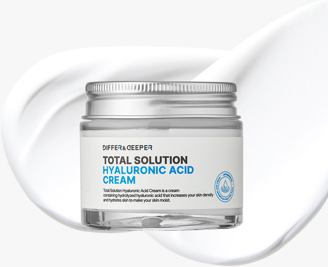 디퍼앤디퍼 토탈솔루션 히알루론산 크림, 70g, 1개