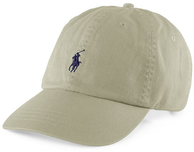 Polo Ralph Lauren 남성용 클래식 치노 모자 - Beige 249001