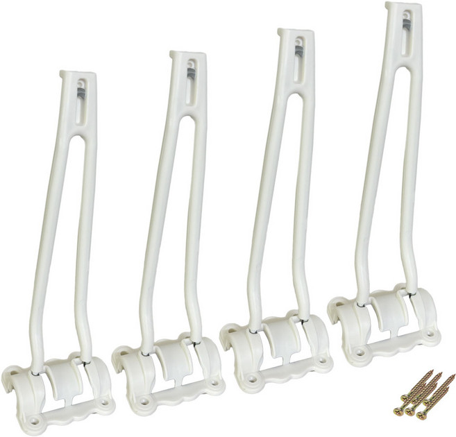 리폼플러스 접이식 플러스상다리 좌식테이블다리 4P, 화이트(4개), 4개