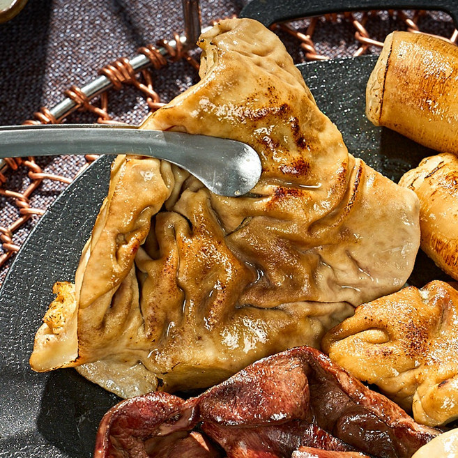 곱창거래소 직화초벌 소막창구이 직접 직화로 초벌한 막창구이, 1개, 200g