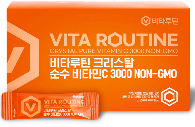 비타루틴 크리스탈 순수비타민C 3000 100p, 300g, 1개