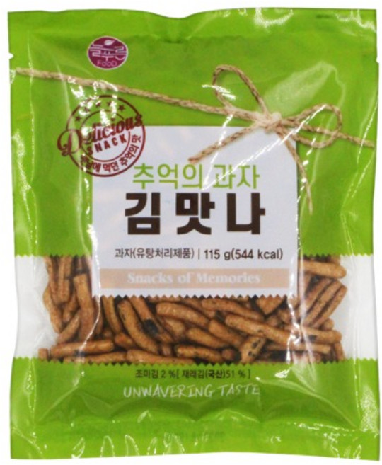 서울제과 김맛나 115g 추억의 과자 옛날 간식, 1개